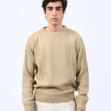 CABLE KNIT SWEATER