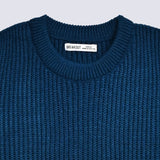 CONTRAST STRIPER SWEATER