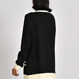 CASHMERE HAND-FEEL CARDIGAN