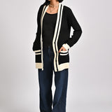 CASHMERE HAND-FEEL CARDIGAN