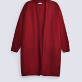 EMBOSSED TEXTURE KNIT CARDIGAN