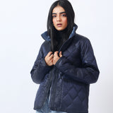 DUO CHROME PUFFER JACKET