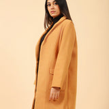 COAT WITH FRONT PANELS