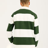 FULL SLEEVE STRIPER POLO