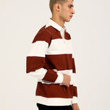 FULL SLEEVE STRIPER POLO