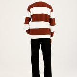 FULL SLEEVE STRIPER POLO