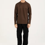 TEXTURED FULL SLEEVE TEE