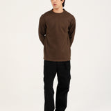 TEXTURED FULL SLEEVE TEE