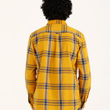 BUTTON DOWN TEXTURED CHECK SHIRT