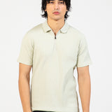 STRETCH TEXTURED POLO