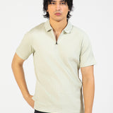 STRETCH TEXTURED POLO