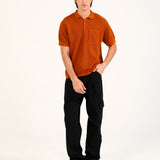 RELAXED FIT KNITTED POLO