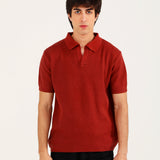JOHNNY COLLAR KNITTED POLO