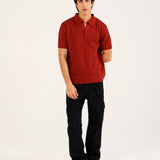 JOHNNY COLLAR KNITTED POLO