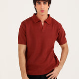 JOHNNY COLLAR KNITTED POLO