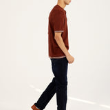 BUTTON DOWN KNITTED POLO