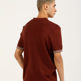 BUTTON DOWN KNITTED POLO