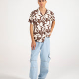 RESORT COLLAR PRINTED SHIRT