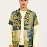 RESORT COLLAR PRINTED SHIRT