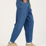 LOOSE CROPPED FIT DENIM