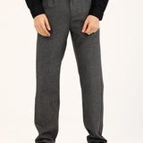 SLIM RELAXED FIT TEXTURED TROUSER