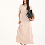 SOLID KNIT DRESS