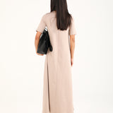SOLID KNIT DRESS