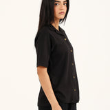 SOFT KNIT BUTTON DOWN TOP