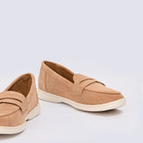 SUEDE LOAFERS