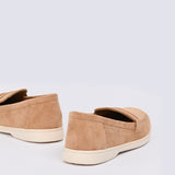 SUEDE LOAFERS