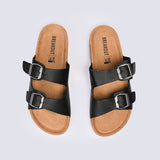 CORK SOLE SLIDES