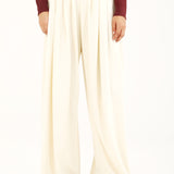 LUXE VISCOSE WIDE LEG TROUSER