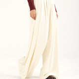 LUXE VISCOSE WIDE LEG TROUSER