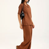 WIDE LEG TROUSER