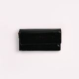 CROC PATENT WALLET WITH CHAIN
