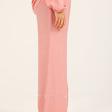 WIDE LEG TROUSERS WITH LACE DETAIL