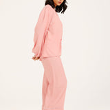 WIDE LEG TROUSERS WITH LACE DETAIL