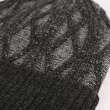 WOOL BEANIE WITH INSIDE FUR