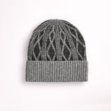 WOOL BEANIE WITH INSIDE FUR