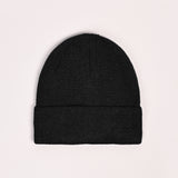 WOOL BEANIE WITH INSIDE FUR