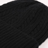 WOOL BEANIE WITH INSIDE FUR