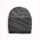 WOOL BEANIE WITH INSIDE FUR