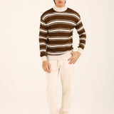 RELAXED FIT MOCK NECK SWEATER