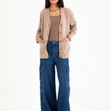 CARDIGAN WITH POCKETS DETAIL