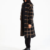 KNITTED JACQUARD LONG CARDIGAN