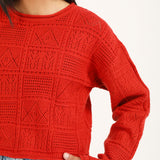 CASHMERE HAND FEEL CROPPED JUMPER