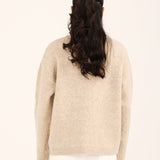 CARDIGAN WITH EMBELLISHED BUTTON
