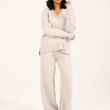 CASHMERE HANDFEEL V-NECK JUMPER