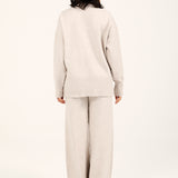 CASHMERE HANDFEEL V-NECK JUMPER