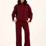 CASHMERE HANDFEEL MOCK NECK JUMPER